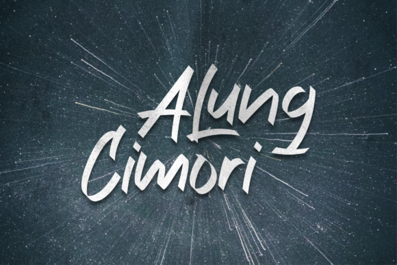 Alung Cimori: The Bold Display Font for Modern Web Design