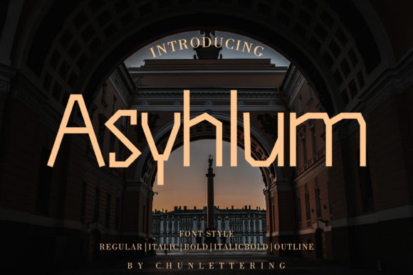 Asyhlum: A Designer's Verdict on This Bold Display Typeface