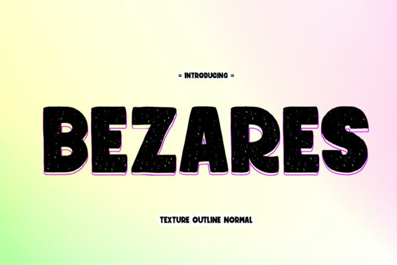 Bezares: A Bold Display Font for Impactful Branding