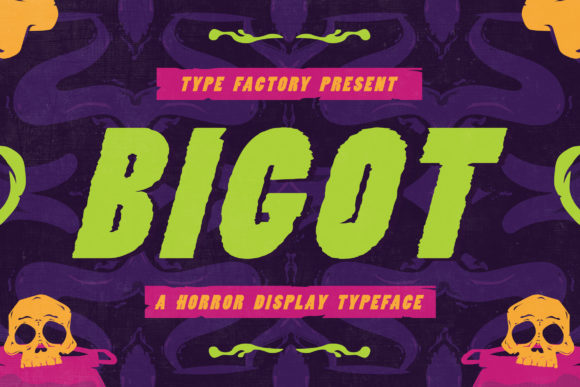 Bigot: A Bold Display Font for Editorial Design