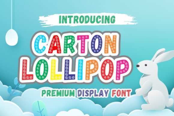 Carton Lollipop: A Playful Font for Branding Projects