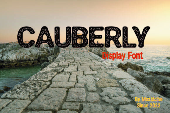 Cauberly: The Modern Decorative Typeface for Handmade Branding