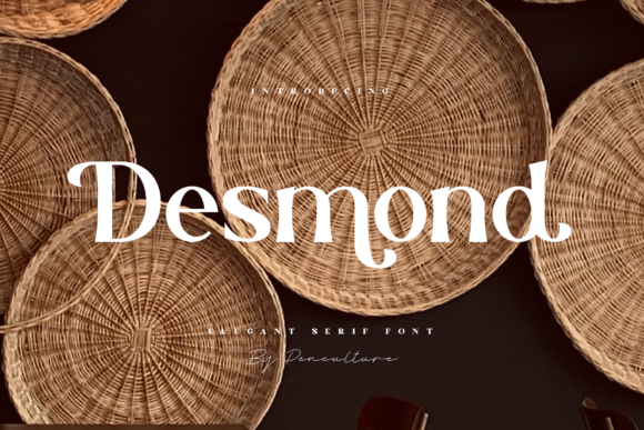 Desmond: The Retro Display Typeface for Campaigns That Pop
