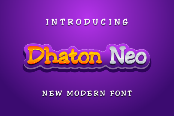 Dhaton Neo: The Retro Display Font That Elevates Digital Branding