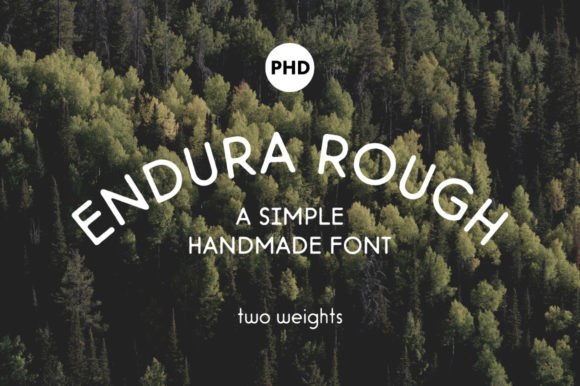 Endura Rough: A Timeless Display Typeface for Modern Web Design