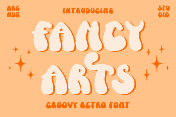 Fancy Arts: The Retro Display Font That Elevates Your Campaign Identity