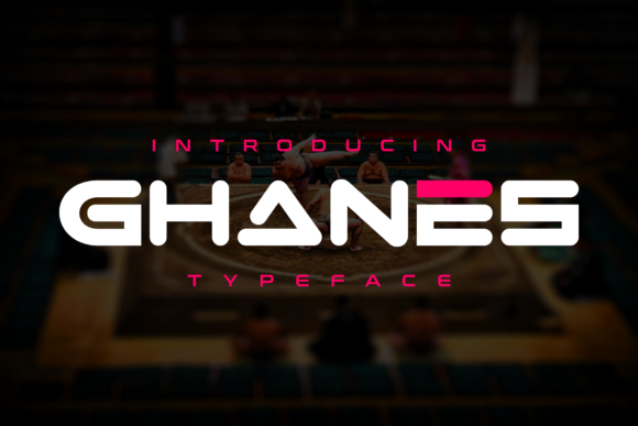 Ghanes: The Futuristic Display Font for Scroll-Stopping Visuals