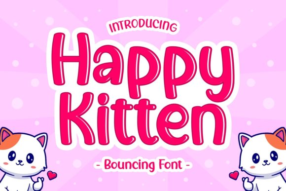 Happy Kitten: The Playful Typeface That Transformed My Small Business Brand