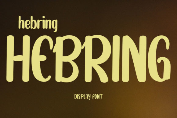 Hebring: The Display Font That Elevates Digital Brand Experiences