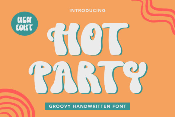 Hot Party: The Groovy Display Font for Editorial Design