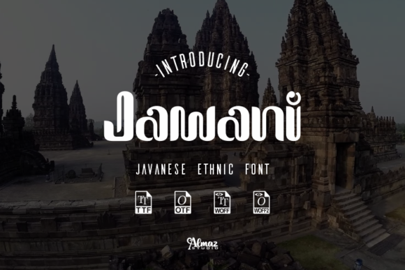 Jawani: A Wavy Display Typeface for Editorial Design