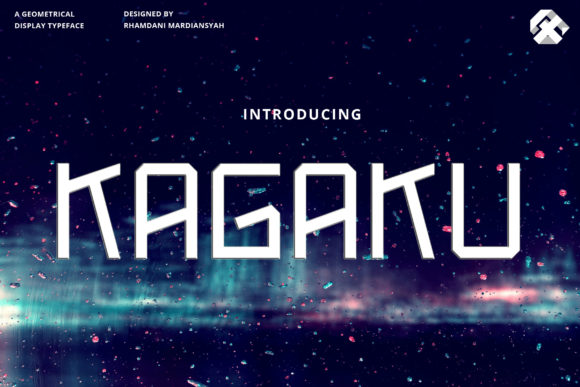 Kagaku: A Modern Display Typeface for Editorial Design