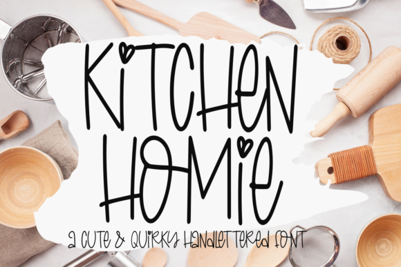 Kitchen Homie: The Friendly Typeface for Authentic Branding