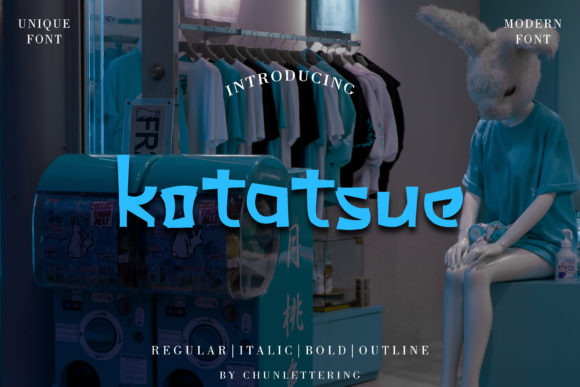 Kotatsue: The Japanese-Inspired Display Font for Bold Campaigns