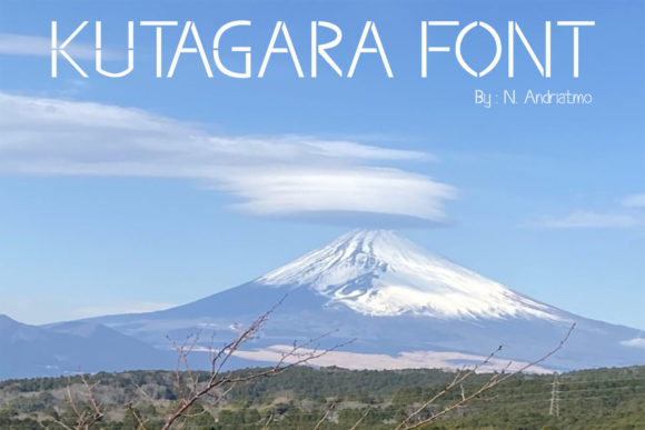 Kutagara: The Modern Display Typeface for Stronger Brand Identity