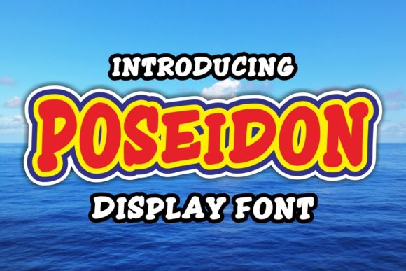 Poseidon: The Bold Display Font That Transforms Brand Identity