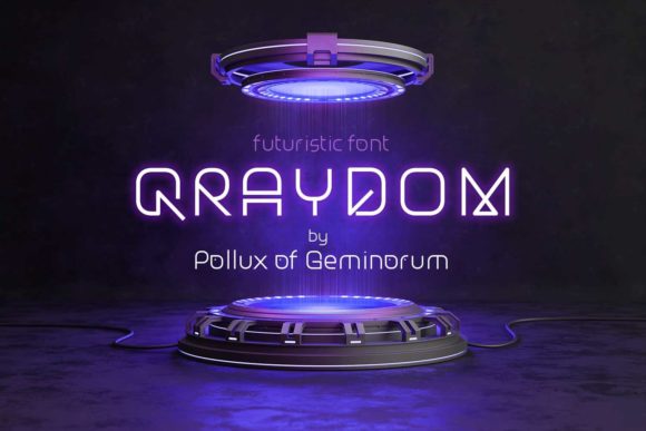 Qraydom: The Futuristic Display Font for High-Impact Campaigns