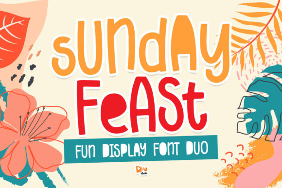 Sunday Feast: The Perfect Display Font for Small Business Branding