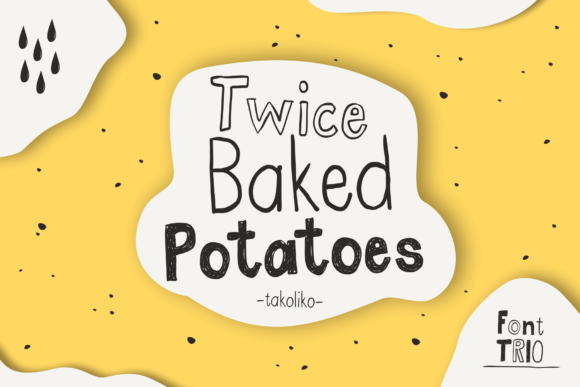Twice Bake Potatoes: A Display Font for Modern Web Design