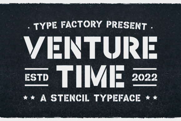 Venture Time: The Modern Display Font for Serious Small Businesses